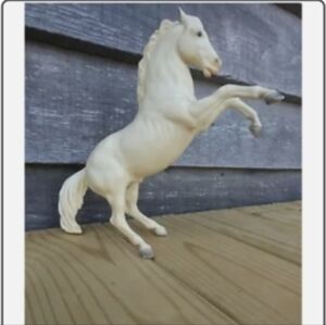 Breyer 🐎🫏1965 Alabaster Rex Lippizan White Rearing Stallion Chris Hess